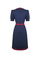 Gucci Red Trim Dress