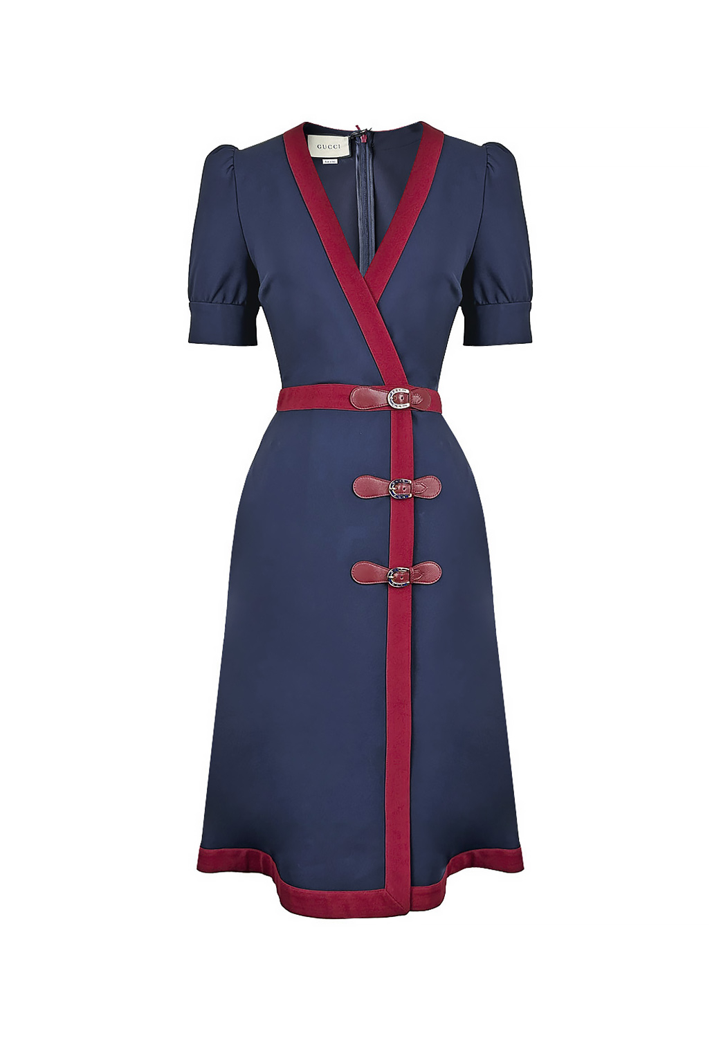 Gucci Red Trim Dress