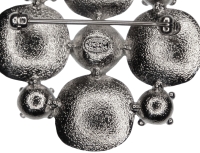 Chanel Brooch With Transparent Crystals
