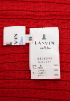 Lanvin Soft Wool Dress
