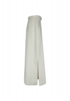 Gucci Ivory Monogram Skirt
