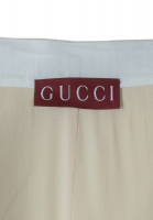 Gucci Ivory Monogram Skirt
