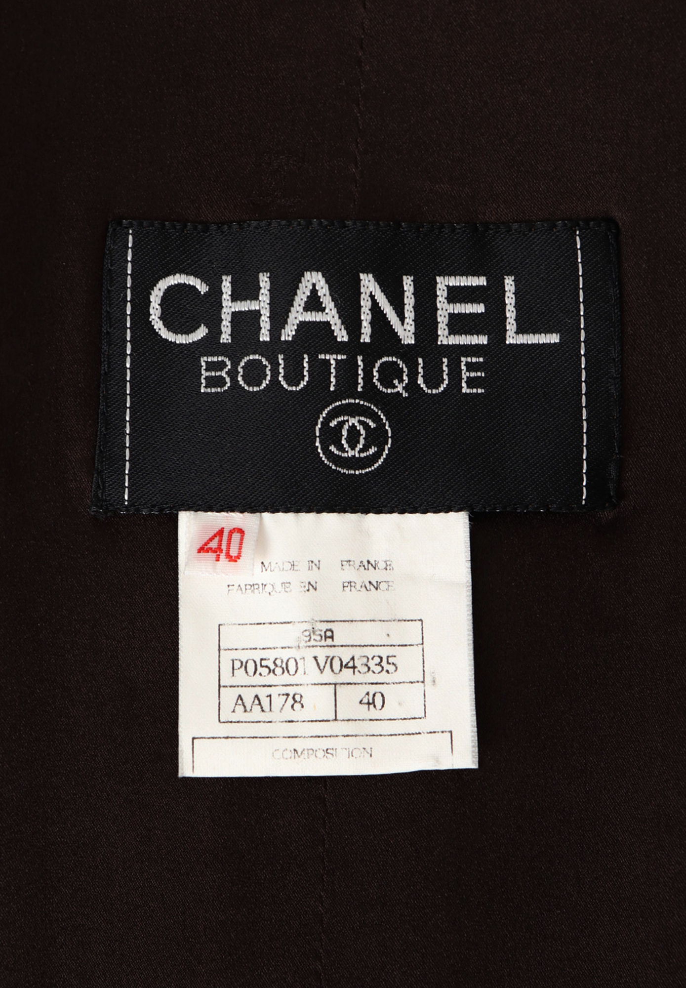 Chanel Double Breasted Tweed Jacket