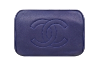 Chanel Blue Chevron Mini Urban Spirit Backpack