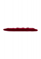 Chanel Burgundy Velvet Clutch
