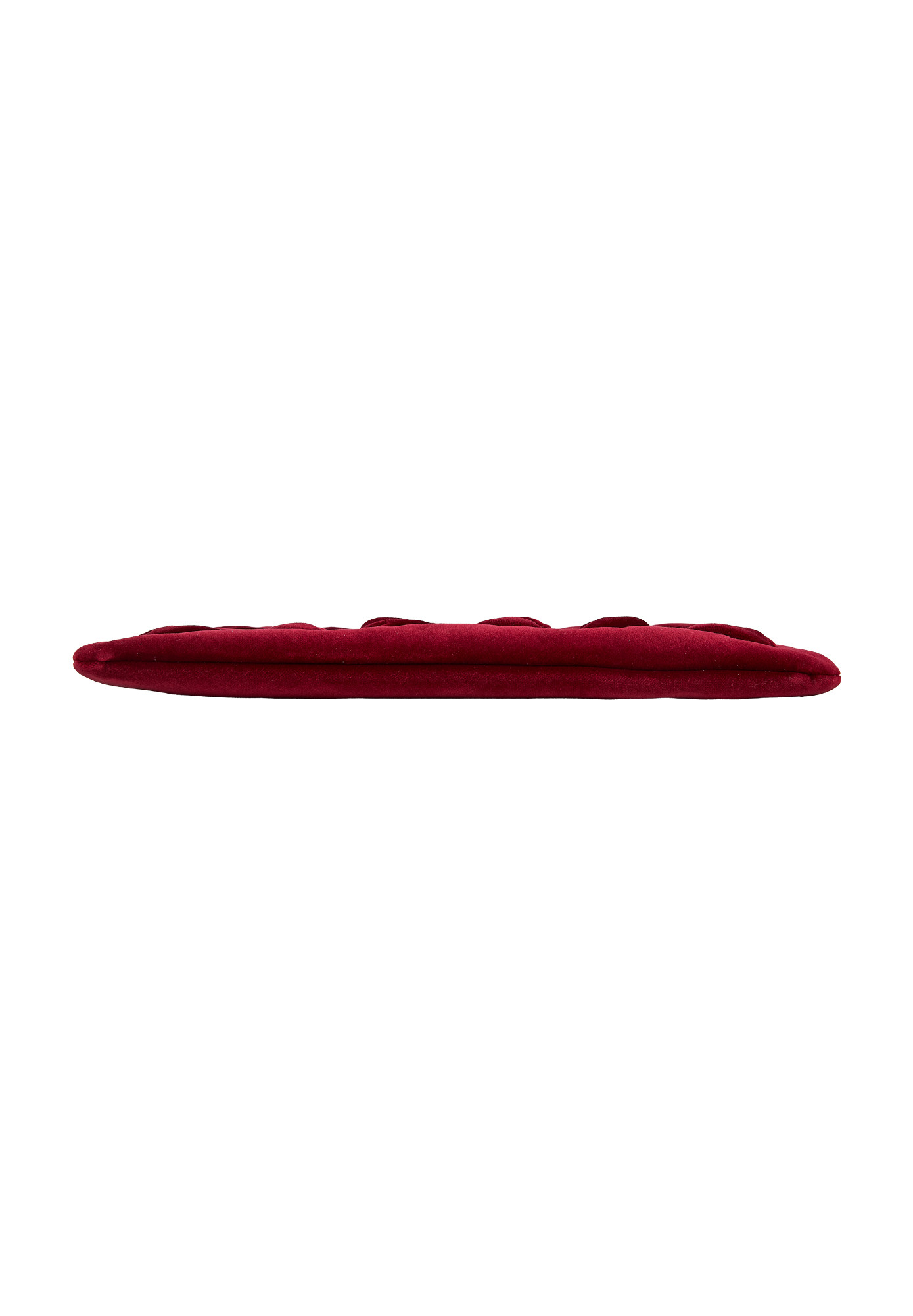 Chanel Burgundy Velvet Clutch