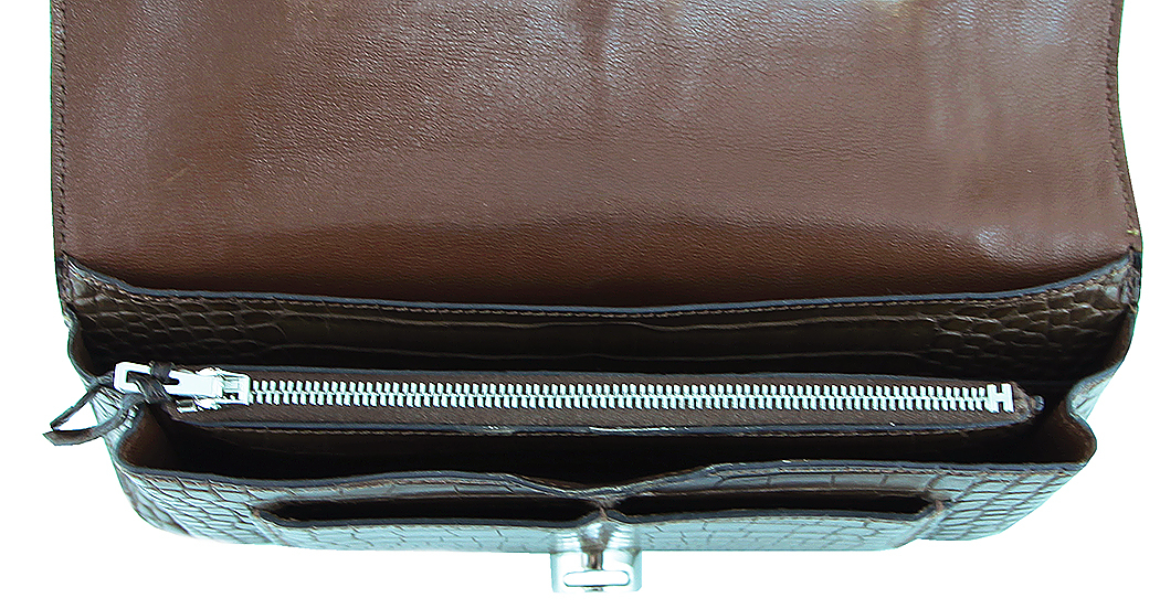 Hermès Crocodile Wallet