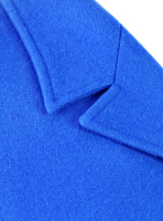 Chanel Blue Jacket With Gripoix Buttons