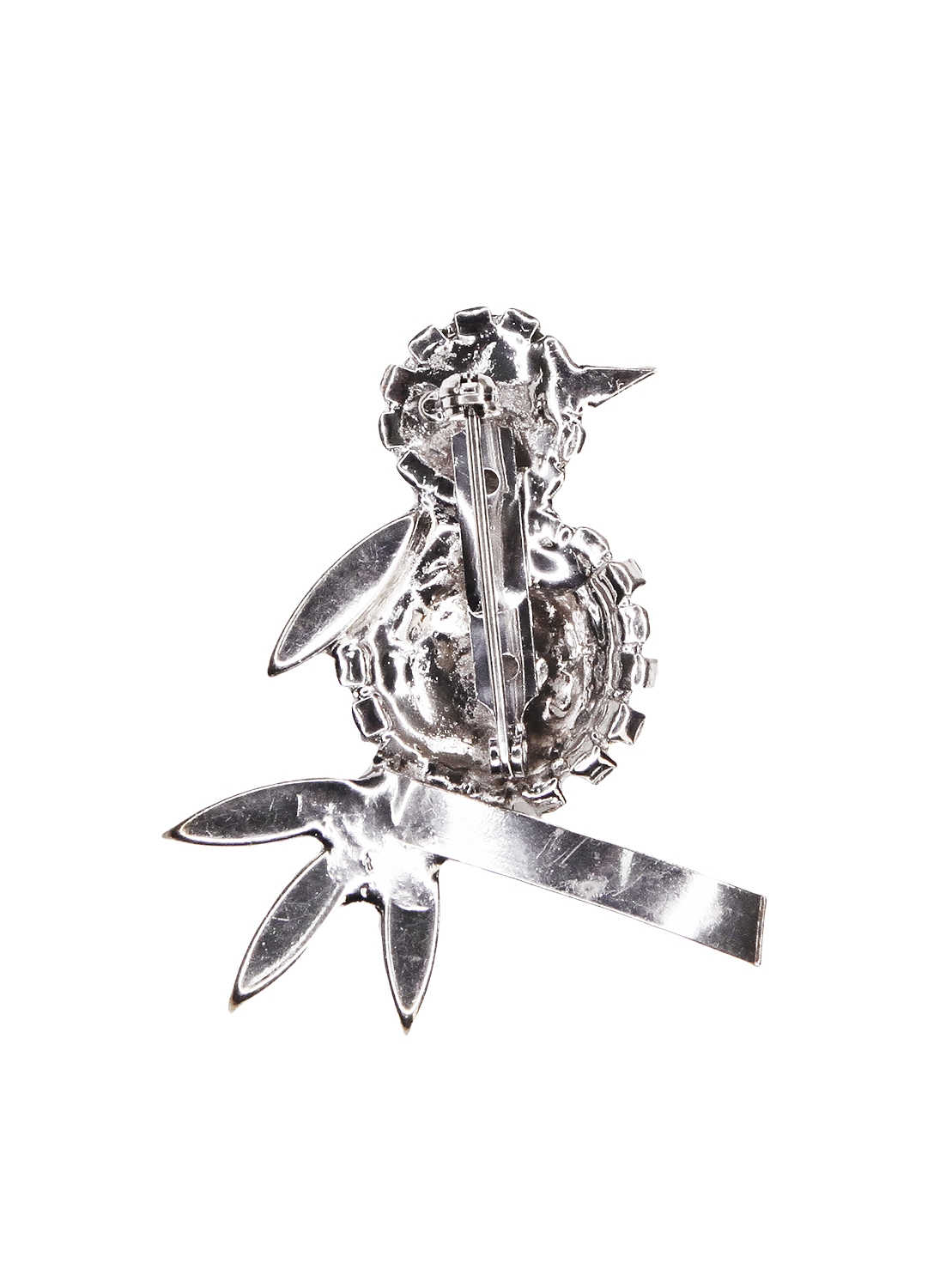 Crystals Bird Brooch