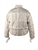 Chanel Nacrous Puffer Jacket With Ribbons