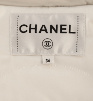 Chanel Nacrous Puffer Jacket With Ribbons