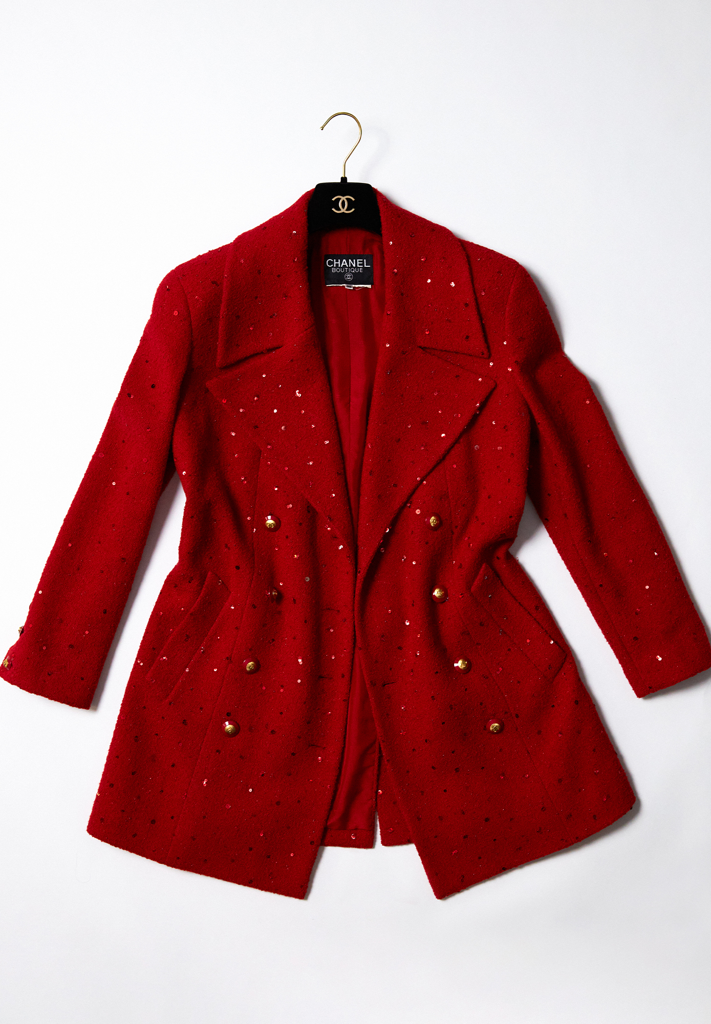 Chanel Evening Jacket With Sequins