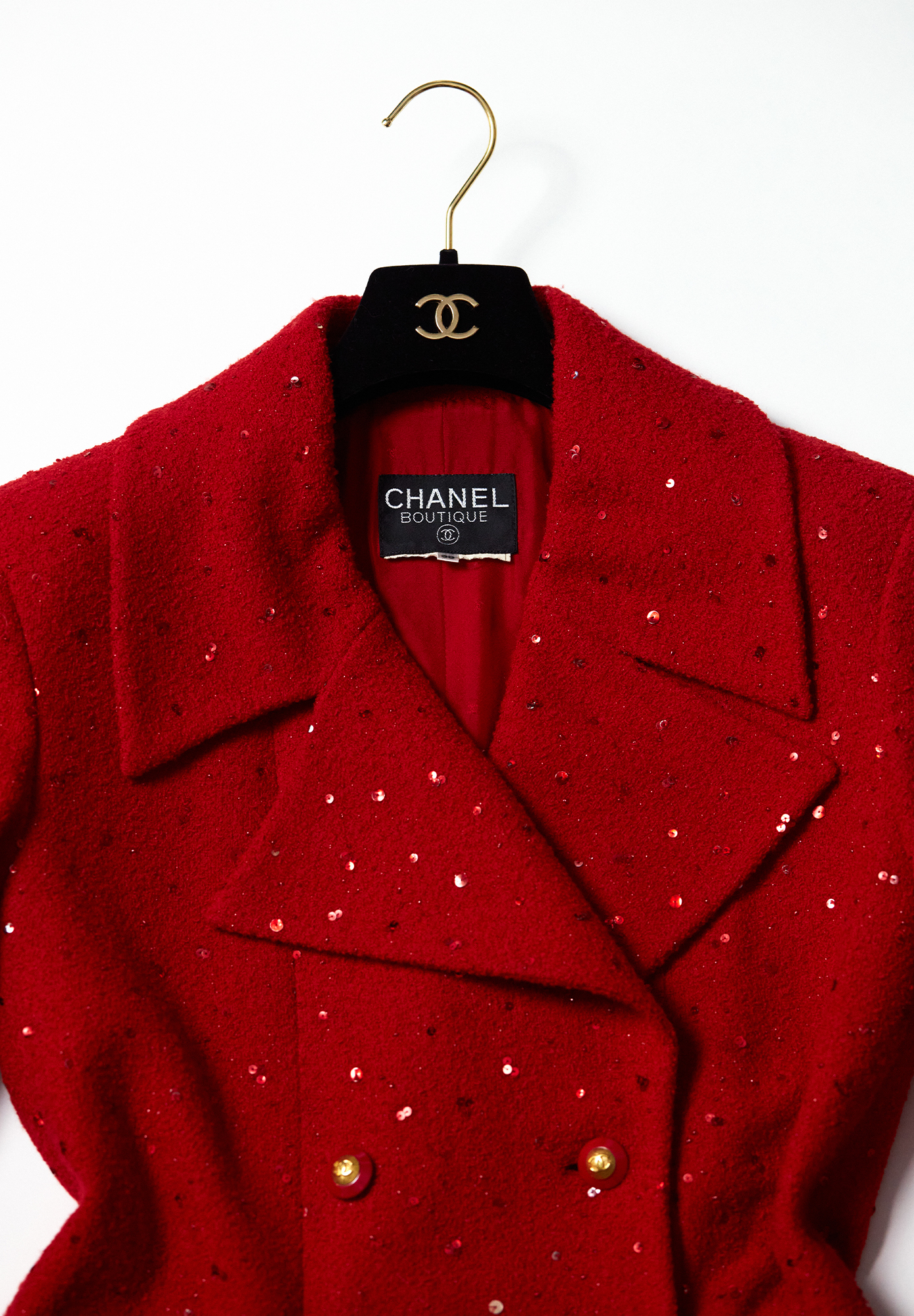 Chanel Evening Jacket With Sequins