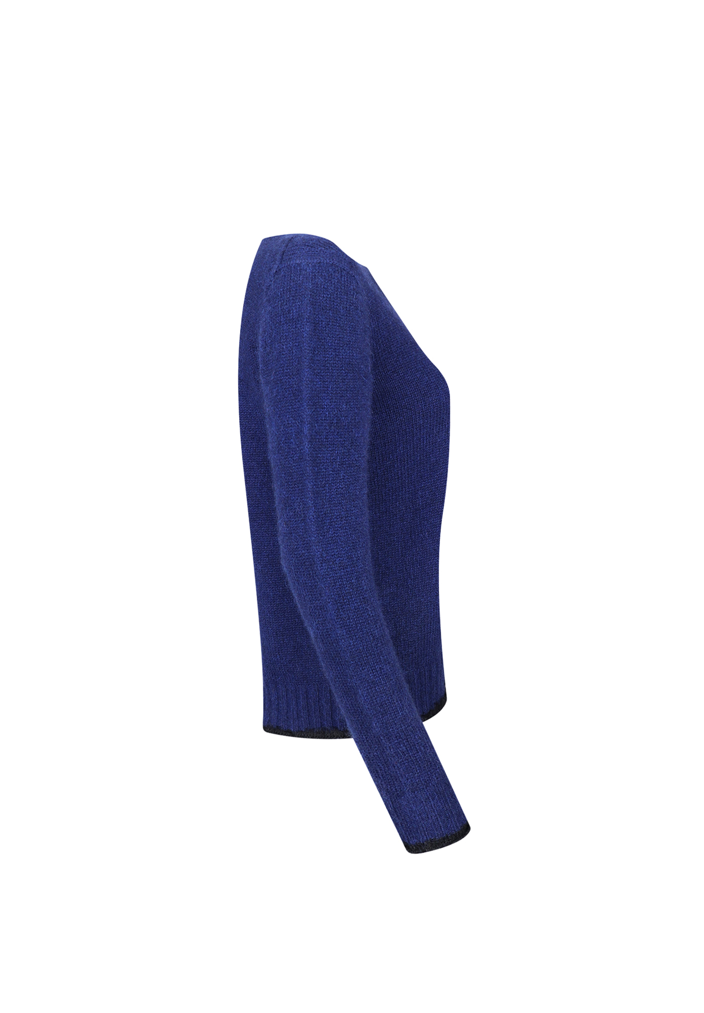 Céline Asymmetrical Sweater With Black Trim