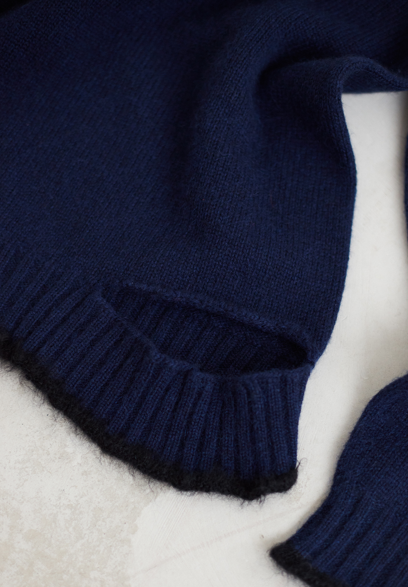 Céline Asymmetrical Sweater With Black Trim