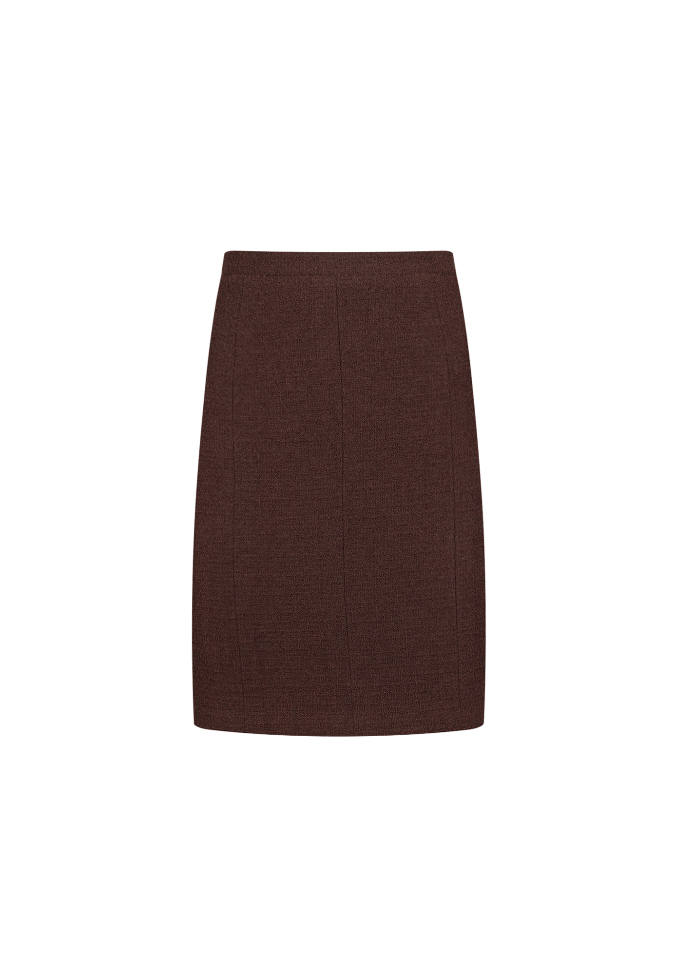 Chanel Brown Tweed Skirt