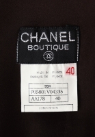 Chanel Brown Tweed Skirt