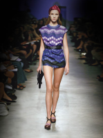 Prada Burgundy Headband