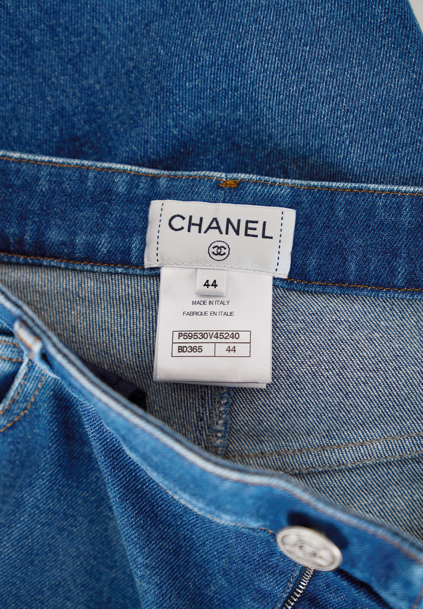 Chanel Tweed Stripes Jeans