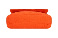Chanel Orange Terry Cloth Sport Line Flap Bag