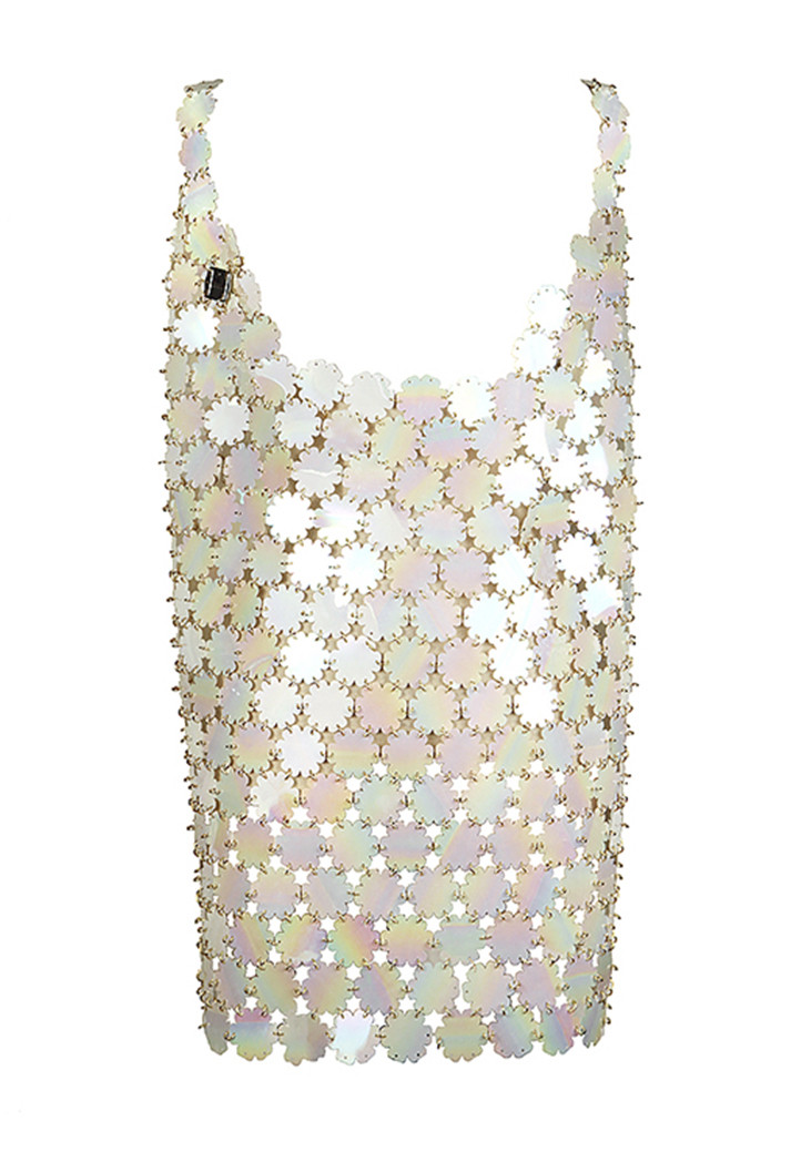 Paco Rabanne Snowflake Dress