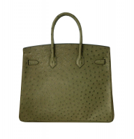 Hermès Birkin 35 Canopee Ostrich Bag