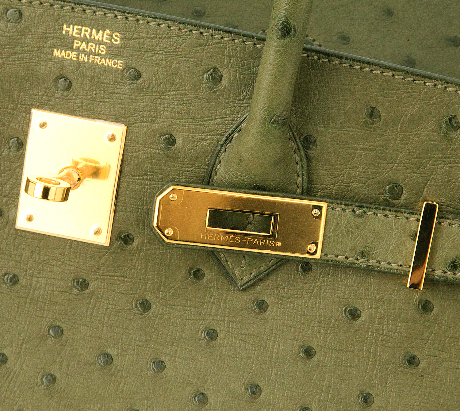 Hermès Birkin 35 Canopee Ostrich Bag