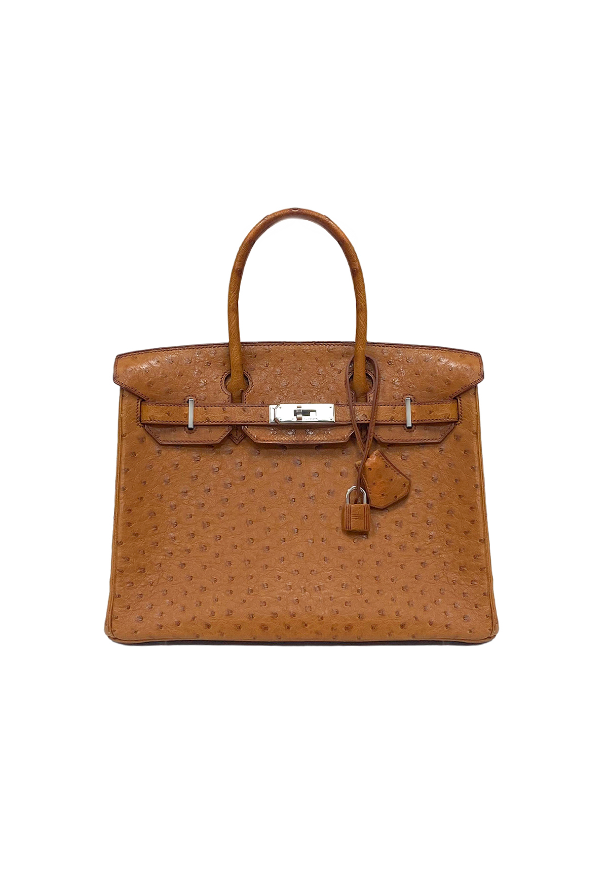 Hermès Birkin 30 Gold Ostrich Bag