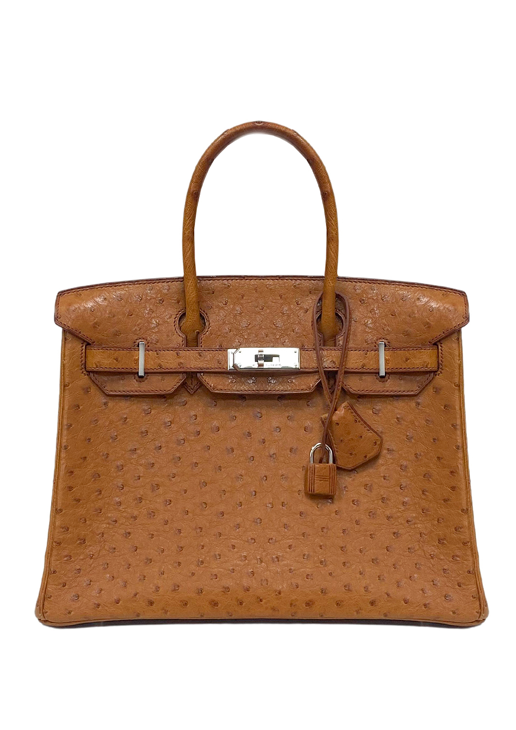Hermès Birkin 30 Gold Ostrich Bag