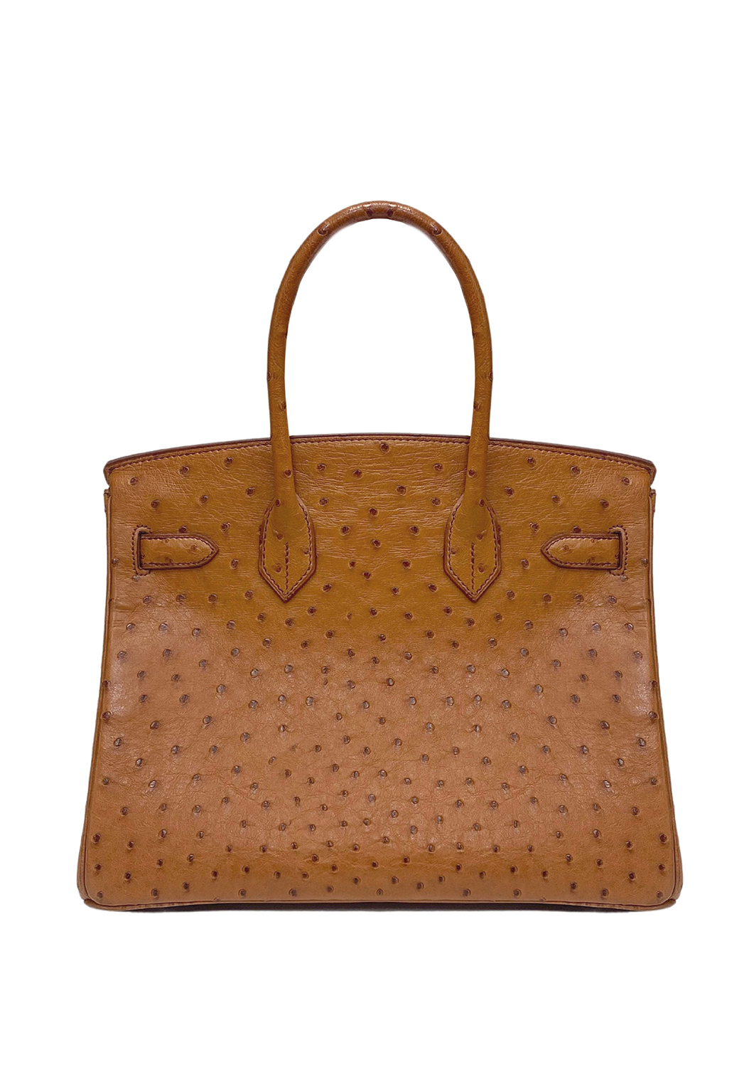 Hermès Birkin 30 Gold Ostrich Bag