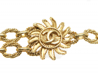 Chanel Belt/Necklace With Sun Medallions