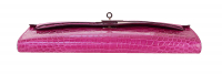 Hermès Kelly 30 Cut Rose Scheherazade Niloticus Clutch