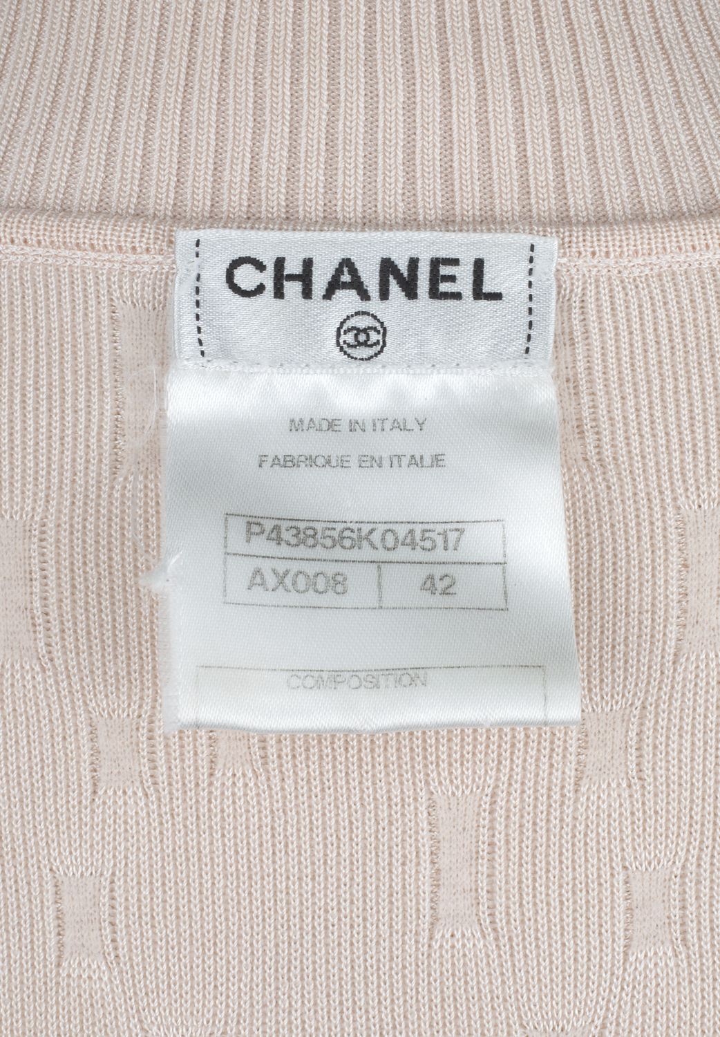 Chanel Pink Cardigan