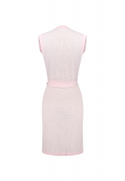 Chanel Pink Long Cardigan