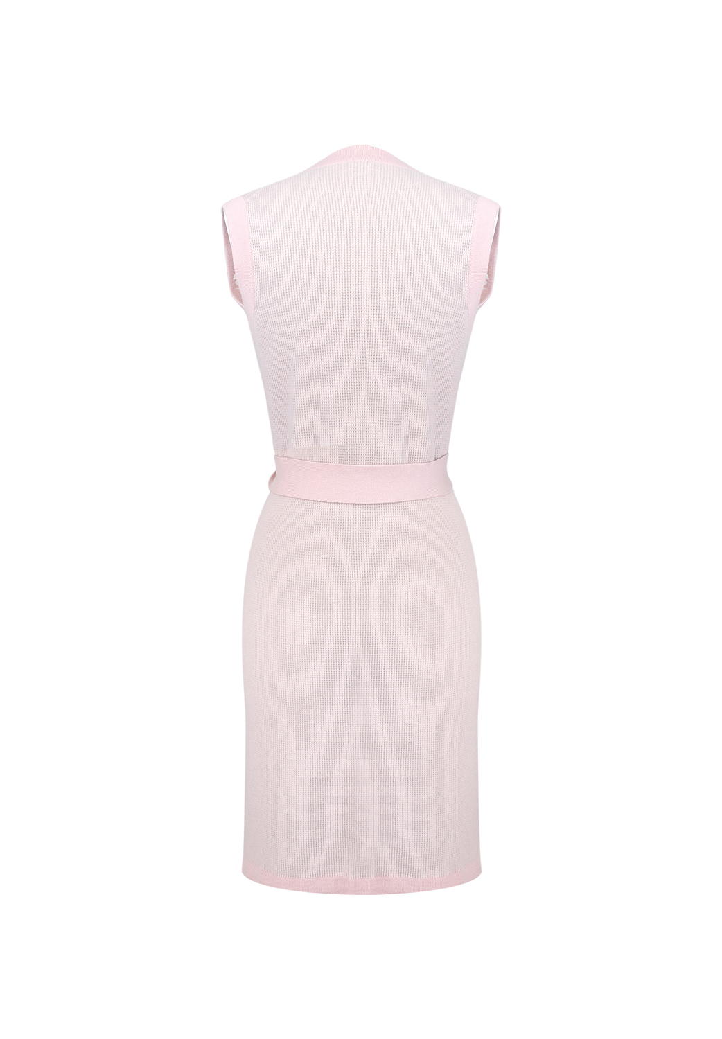 Chanel Pink Long Cardigan