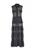 Chanel Black Silk Set