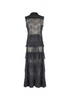 Chanel Black Silk Set