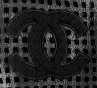 Chanel Black Perforated Sheepskin Coat