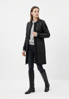 Chanel Black Perforated Sheepskin Coat
