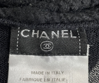 Chanel Black Flower Sweater