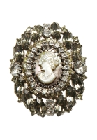 Hobe Cameo Brooch