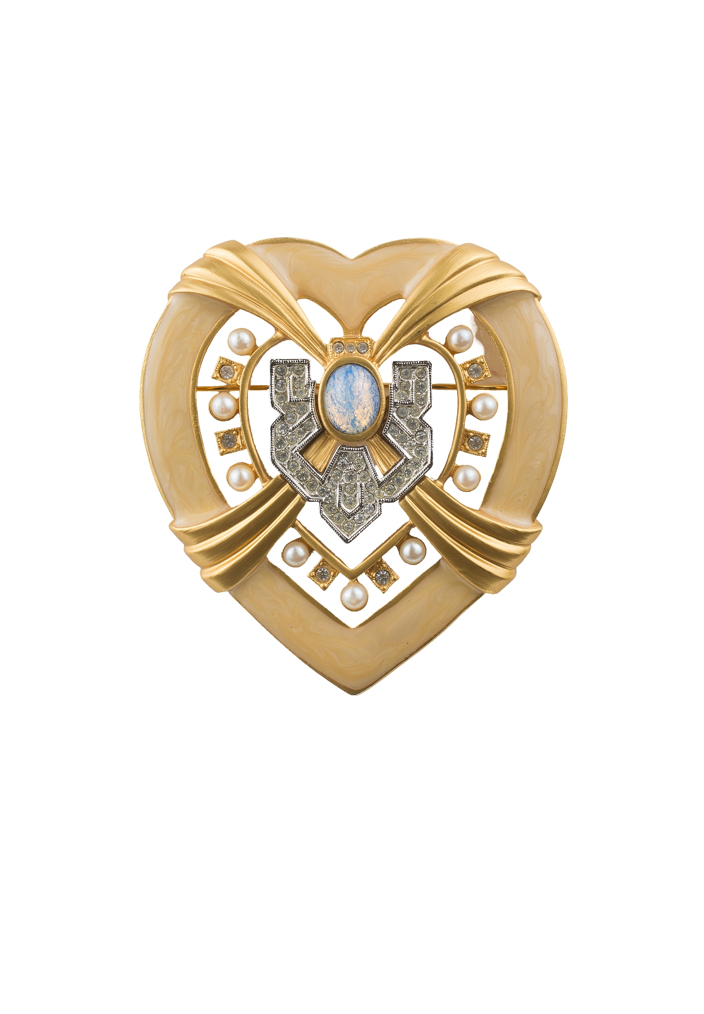 Elizabeth Taylor Heart Brooch