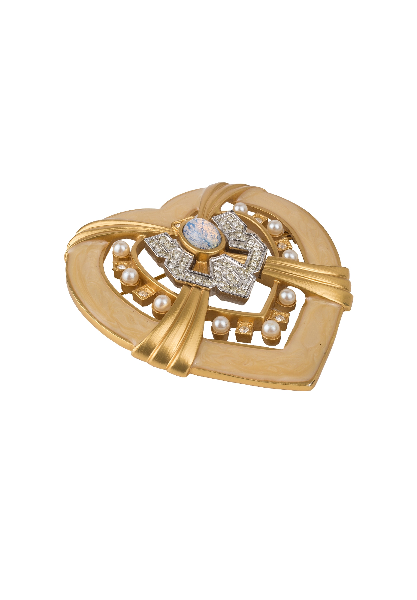 Elizabeth Taylor Heart Brooch