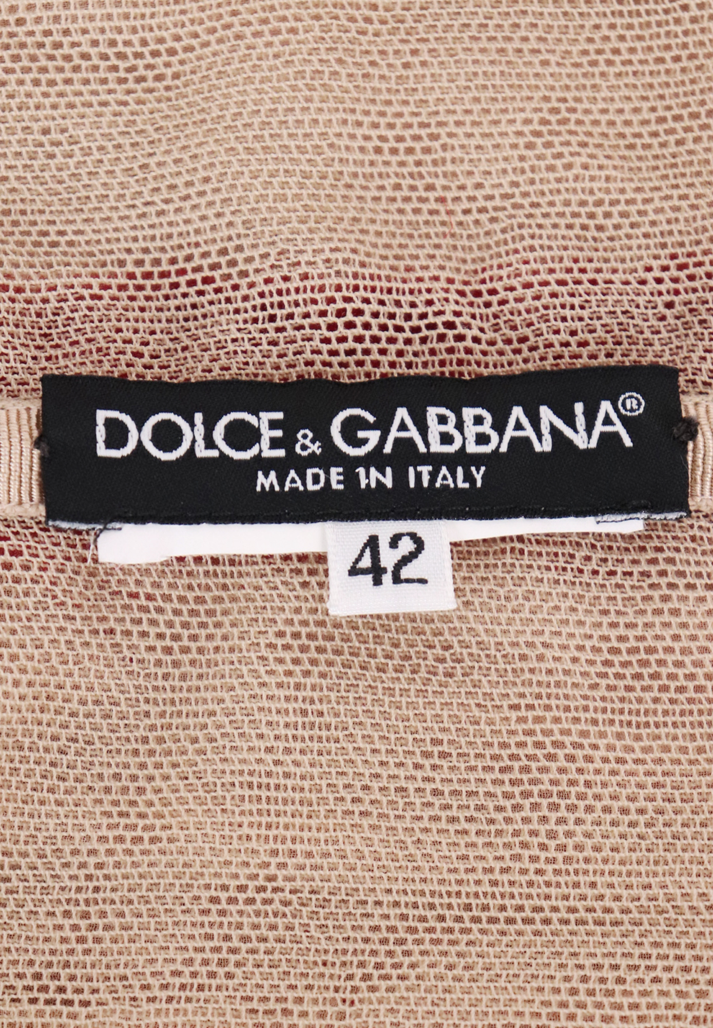 Dolce&Gabbana Dress With A Flower