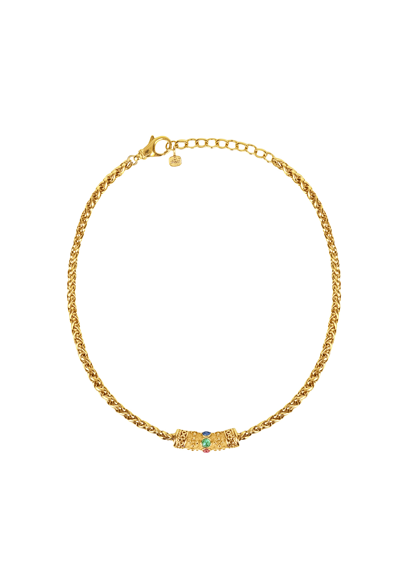 Grossé Necklace With Pendant And Cabochons