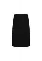 Chanel Black Tweed Skirt