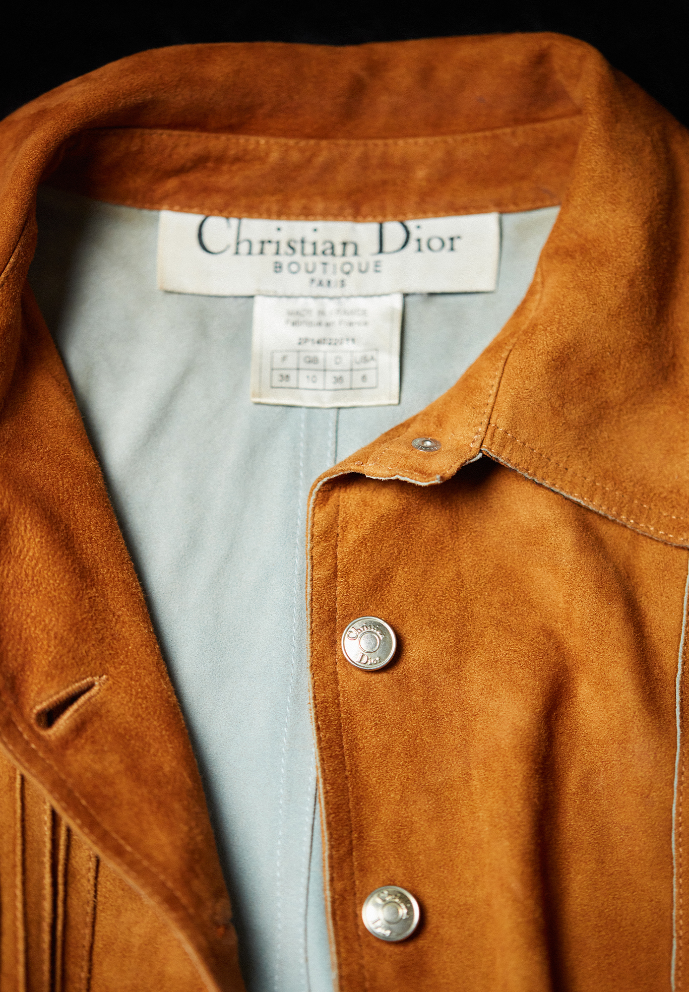 Christian Dior Suede Shirt