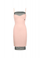 Galliano Pink Corset Dress 
