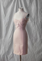 Galliano Pink Corset Dress 