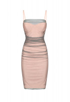 Galliano Pink Corset Dress 
